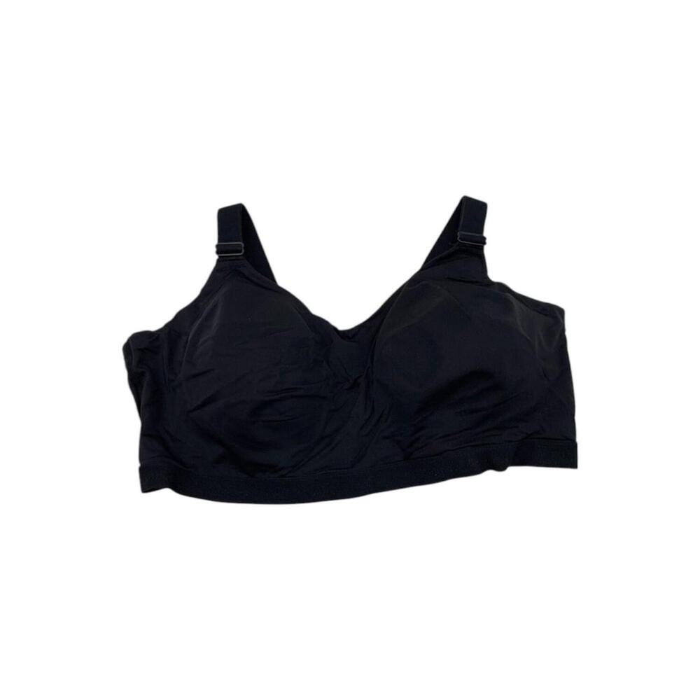 Comfort Code Women's Signature Smooth Wireless Bra Black -